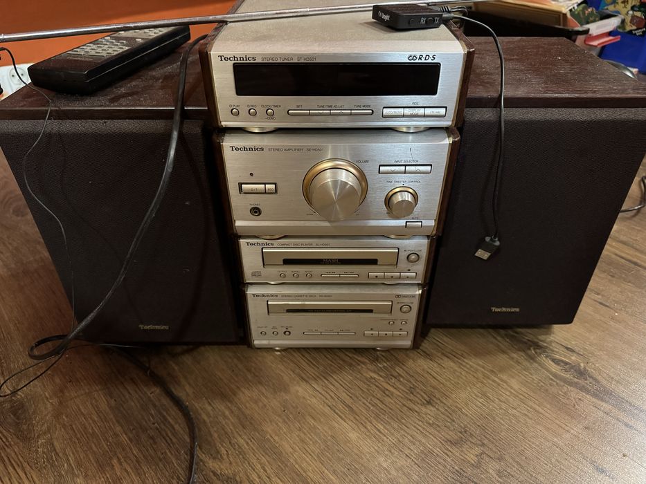 Wieza stereo Technics HD501 Sprawna 100%