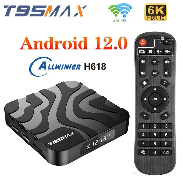 Tv box android 12 4 GB/32 GB nova.