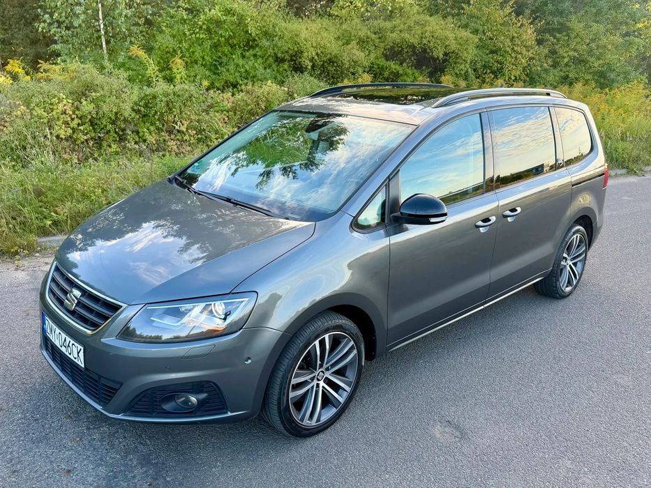 Seat Alhambra Panorama / El. Drzwi + Klapa / Alkantra / Kamera / Xenon BEZWYPADKOWA!