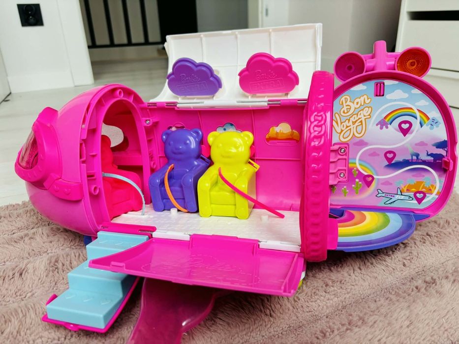 Kamper Barbie + Samolot Zestaw Komplet