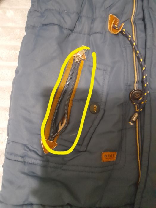 Куртка зимова розмір 40