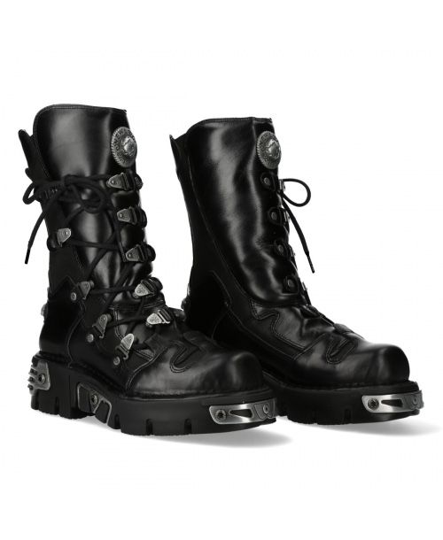new rock BOOT METALLIC M-203-C2