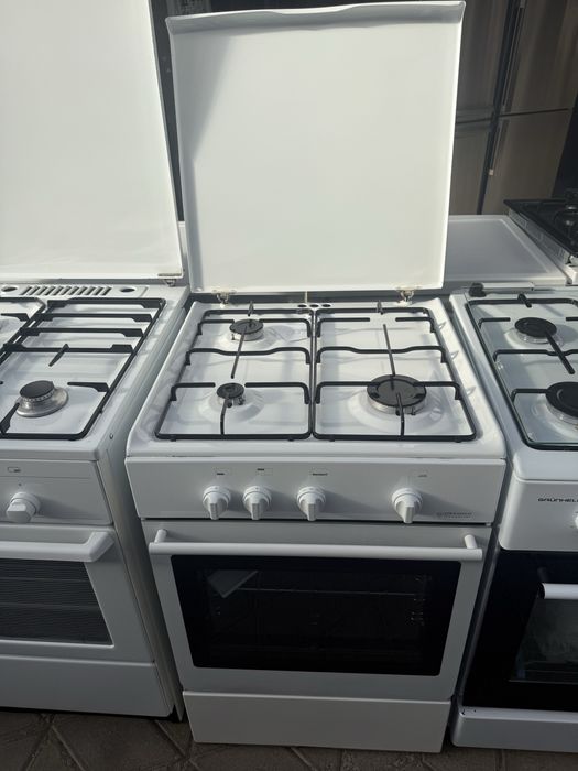 Газова плита з газовою духовкою ширина 55см DGG