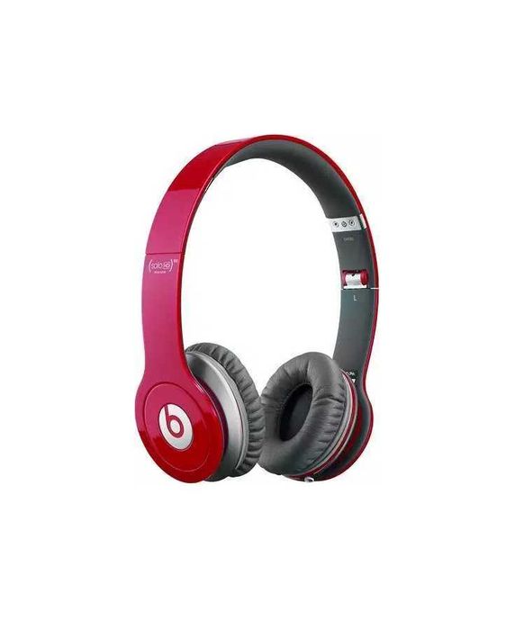 Проводные наушники Beats Solo HD Product RED накладные с микрофоном Monster Beats by Dr. Dre
