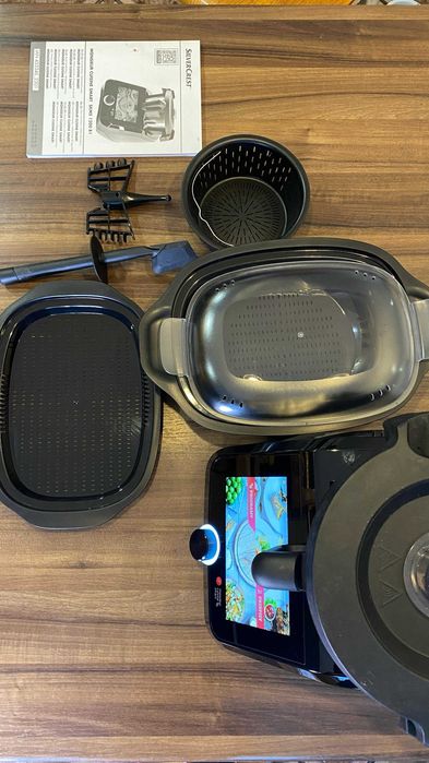 Silvercrest Smart/Lidlomix - czarny + nakładka do krojenia warzyw