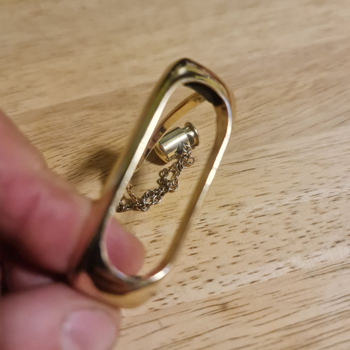 Pozłacana bransoletka na opaskę sportowa