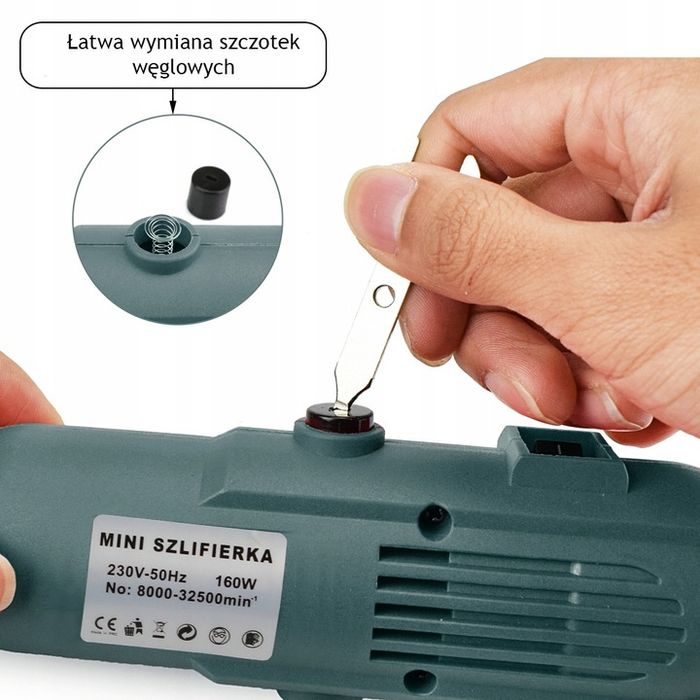 Multiszlifierka Mini-szlifierka Wiertarka Frezarka