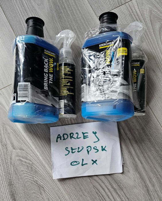 KARCHER RM 610 x2 + RM 651 KARCHER x2 - zestaw do pielegnacji auta