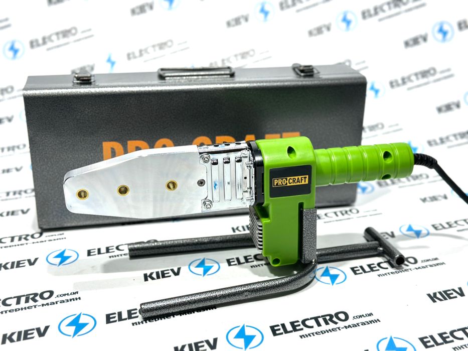 Паяльник для пластикових труб Procraft PL1900 800 Вт + Скидки!!