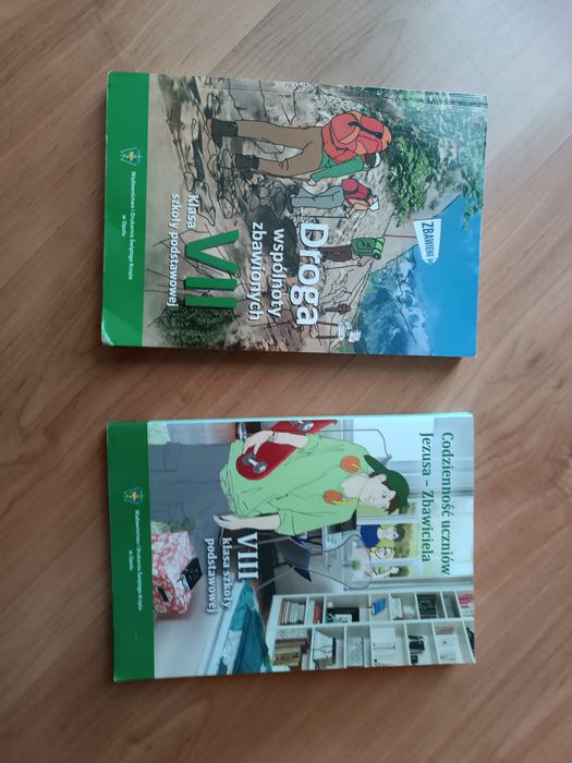 Książki do Religii klasaVll i Vlll