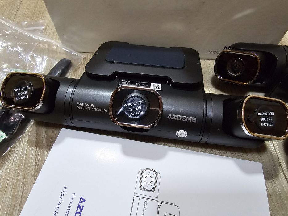 Відеореєстратор AZDOME M660 4 Channel 4k video 5G