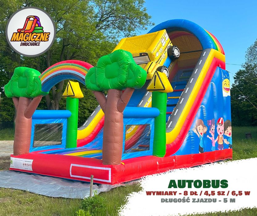 Wynajem dmuchaniec dmuchańce dla dzieci, WATA gratis, zjeżdżalnia HIT