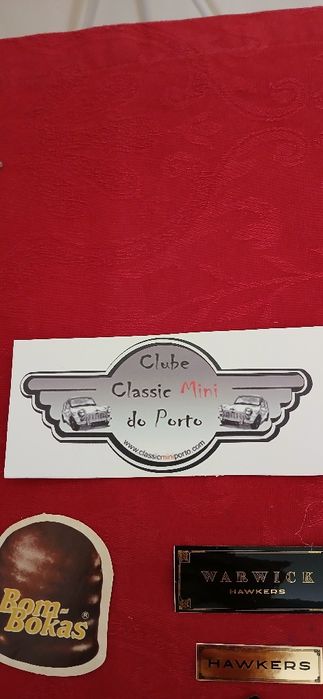 Conjunto de 5 autocolantes