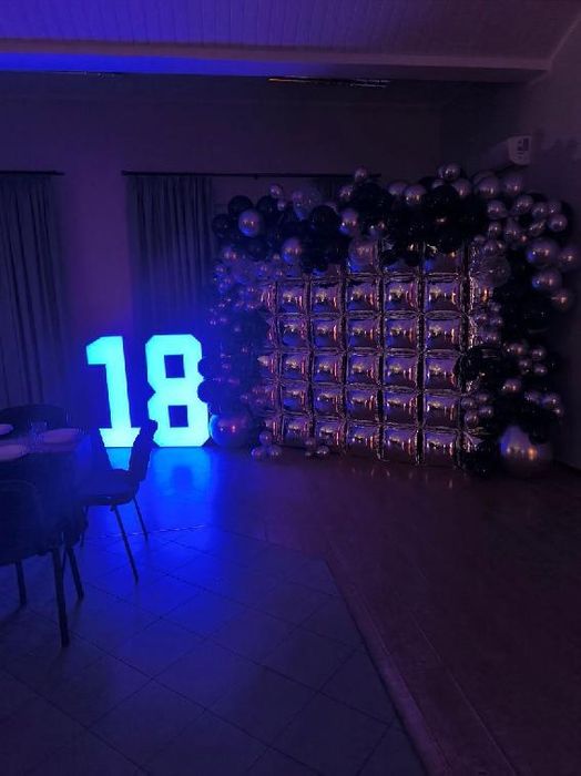 Cyfra led 18 Wynajem NA URODZINY