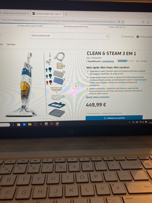 Aspirador Lava e aspira Rowenta