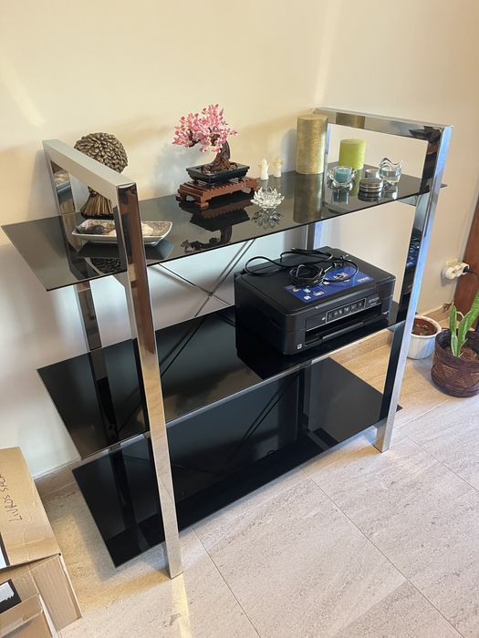 Estante de vidro temperado