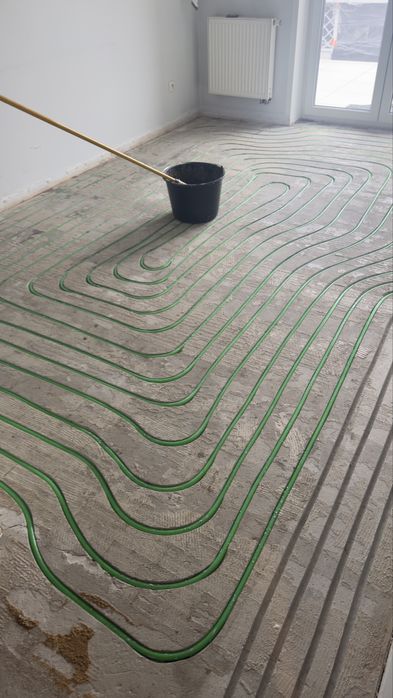 Bezpyłowe frezowanie pod ogrzewanie podłogowe