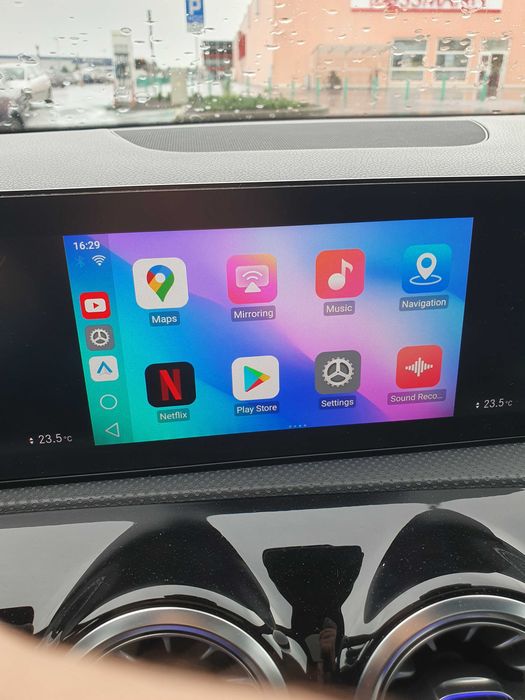 Moduł CarPlay Android Auto 3w1 Android 13 YouTube WiFi 4G Bluetooth