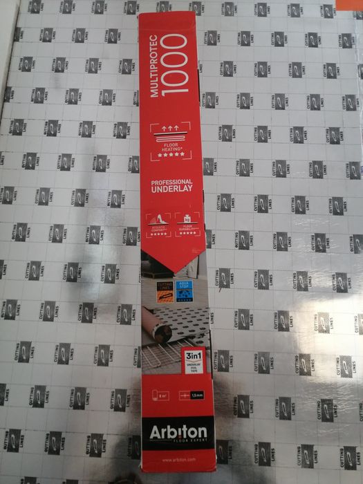 Mata pod panele przeznaczona do ogrzewania podłogowego