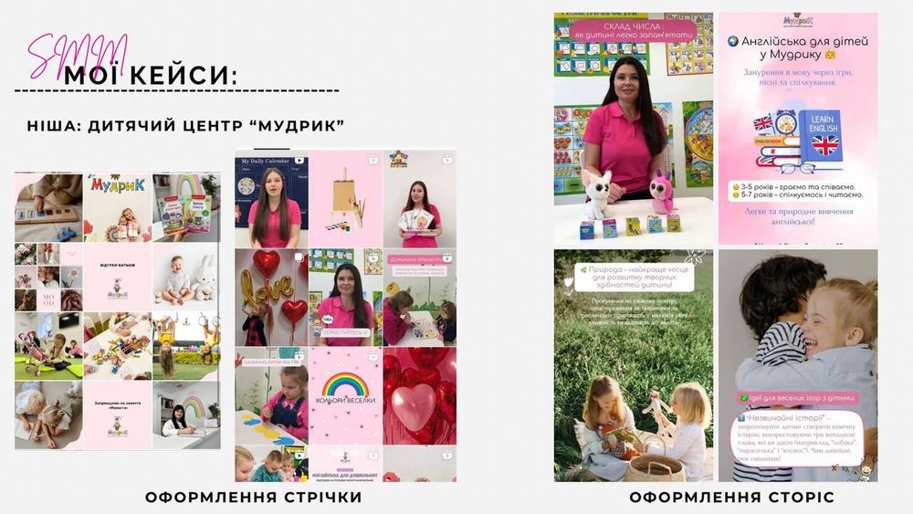 СММ спеціаліст, контент-мейкер, просування Instagram