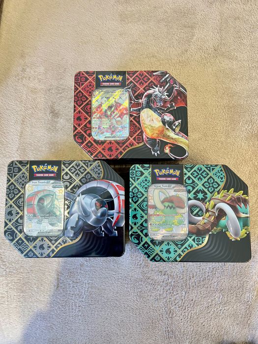 Paldean Fates US Tins Art Set