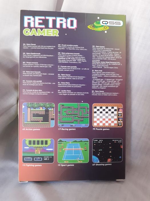 Consola Retro 240 Games - NOVO