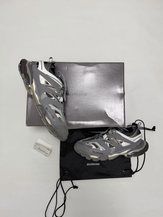 кроссовки Balenciaga Track 1 grey 44 45 Vetements rick owens off white