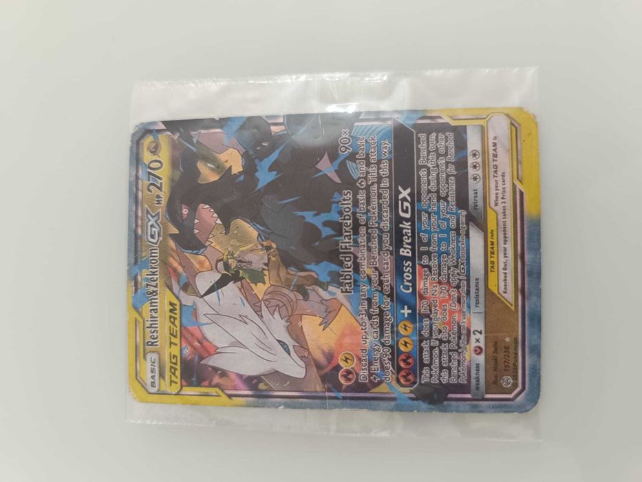 Pokémon Card - Reshiram & Zekrom GX