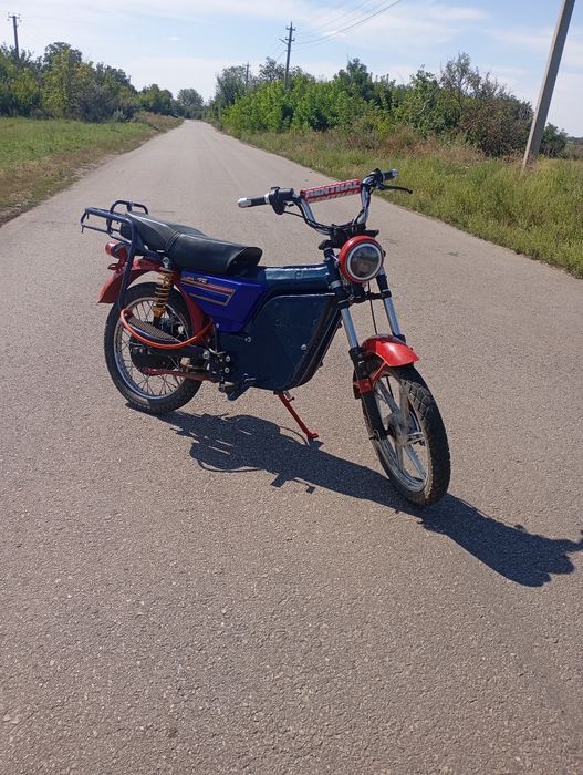 Саморобний електро байк