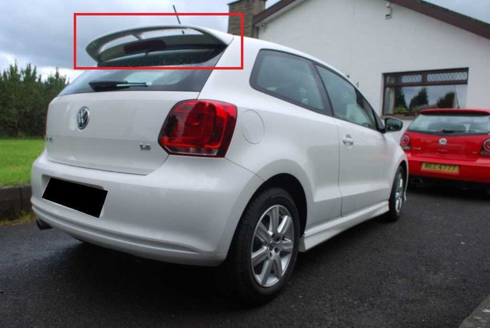 VW VOLKSWAGEN POLO6R Spoiler daszek tuning