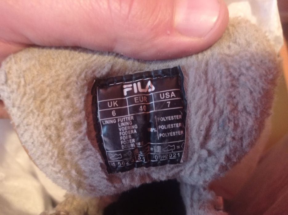 Черевики Fila 40 розмір (ботинки)