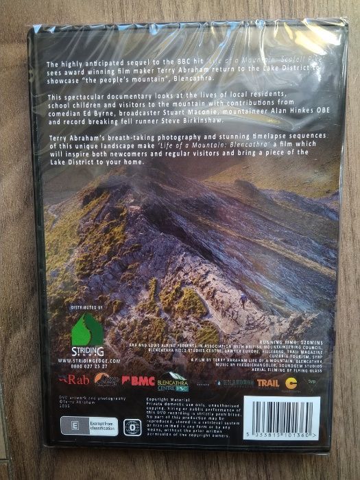 Seria płyt DVD Life of a mountain by Terry Abraham BBC