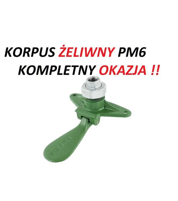 KORPUS Poidła Kompletny z zaworem - Żeliwny Promocja do Wyczerpania