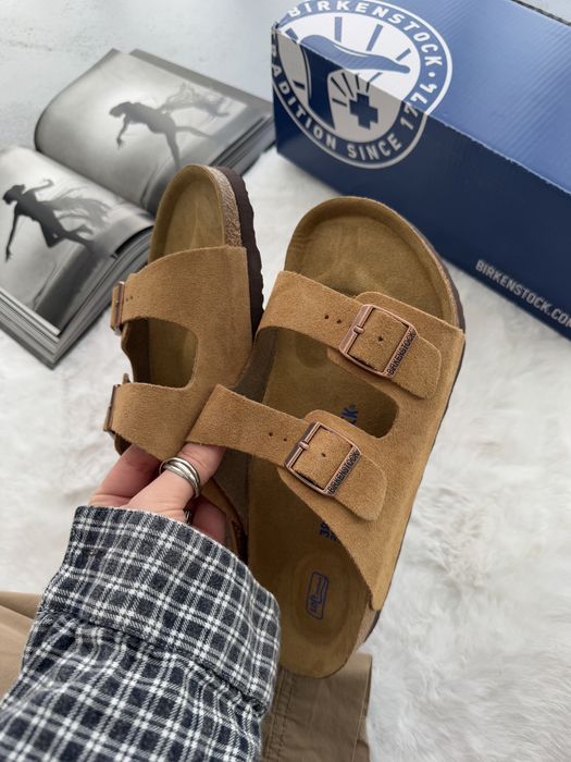 36-45 р шльопанці Birkenstock Arizona Chestnut