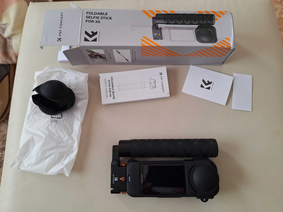 Selfie Stick Dobravel Insta360 X5 (Novo)