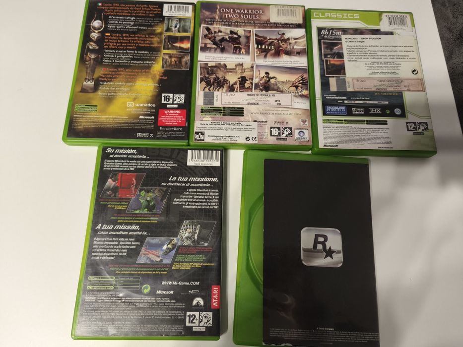 Jogos Xbox clássica original