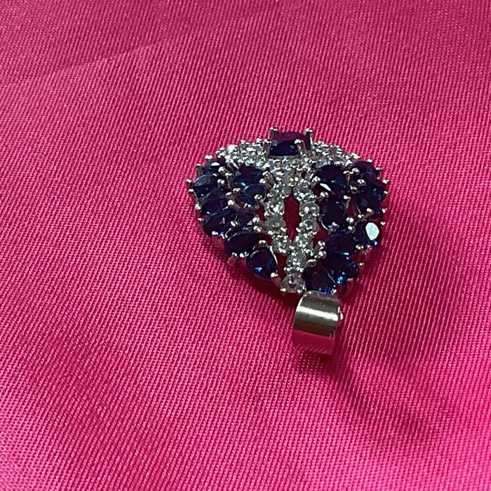Pendente prata 925 medida de 3,5 cm