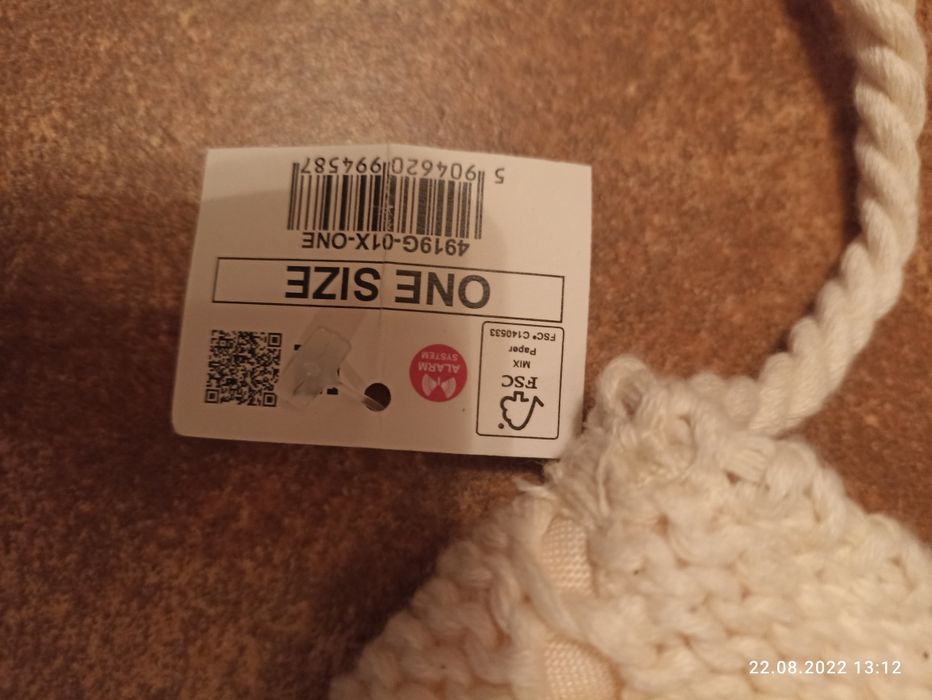 Szydełkowa torebka dla dziewczynki prezent