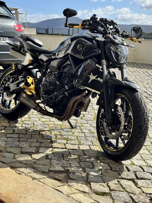 Yamaha Mt 07 2017 carbon