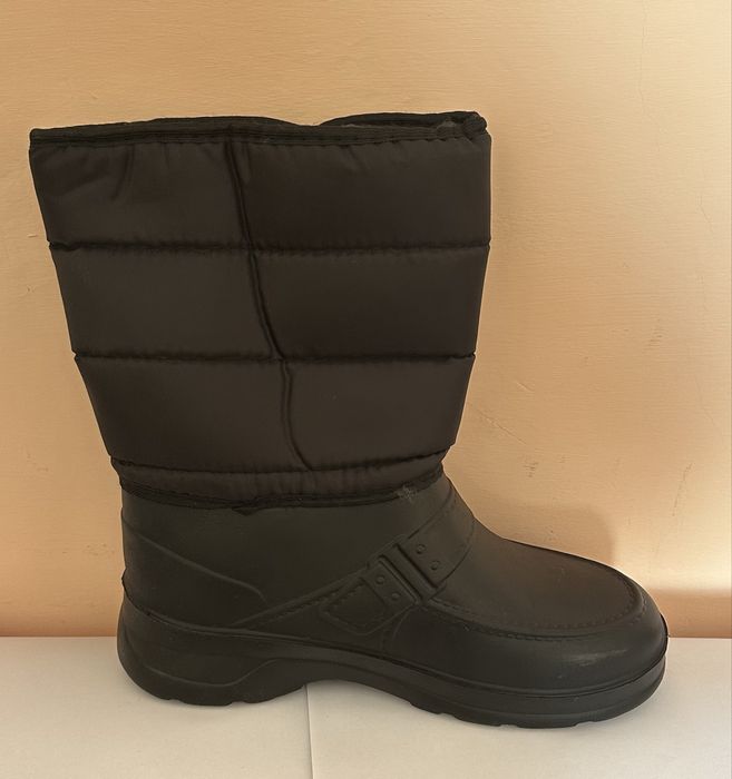 Чоботи чоловічі хутро на липучці