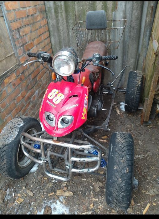 Продається саморобний квадроцикл