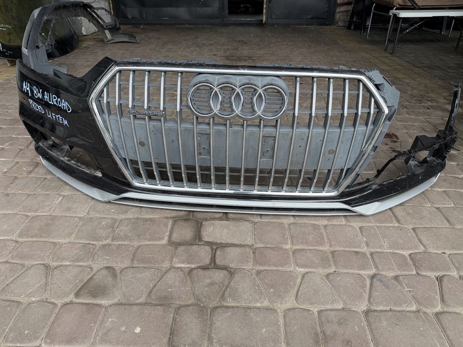 Бампер передній Audi A4 B9 Allroad до рест 2016-2019 рік алроуд Ауді