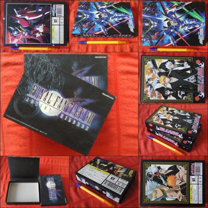 Боксы-Коробки подарочные аниме.наруто,блич,дезнот,финал фэнтэзи.