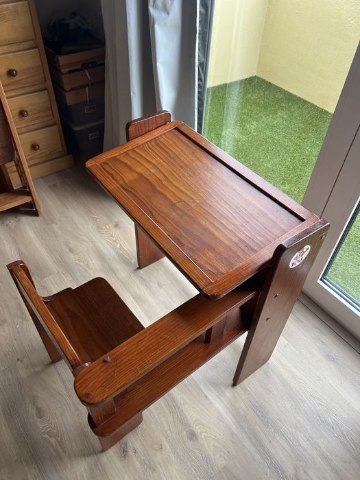 Secretaria vintage infantil