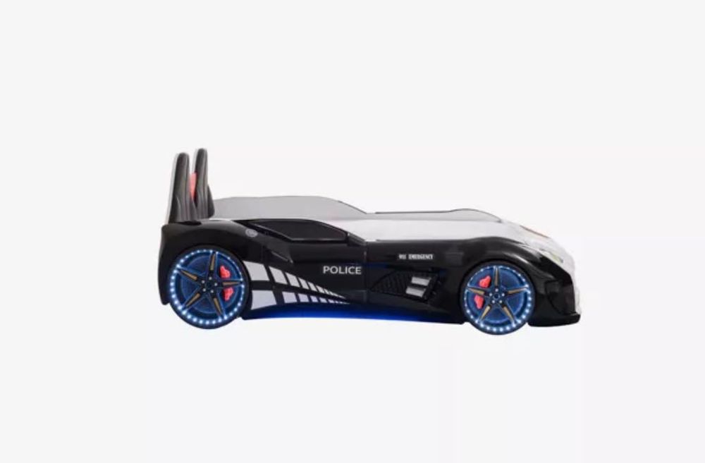 Cama carro de polícia excelente estado
