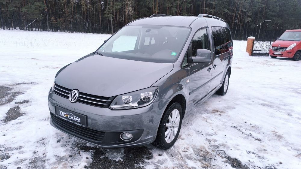///Piękny VW Caddy Maxi 7-osób 1,6 TDI CR 2013r  z Niemiec///