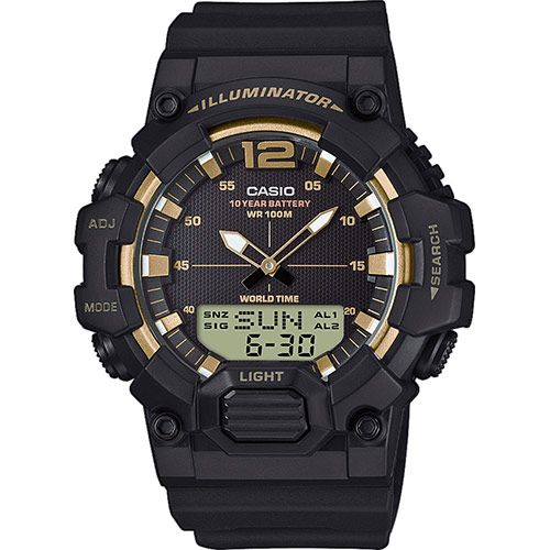 Casio HDC-700-9AVEF Gold Ana/Digi - Novo e Original