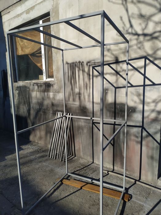 Каркас для душа/Разборной душ для дачи/Уличный душ.