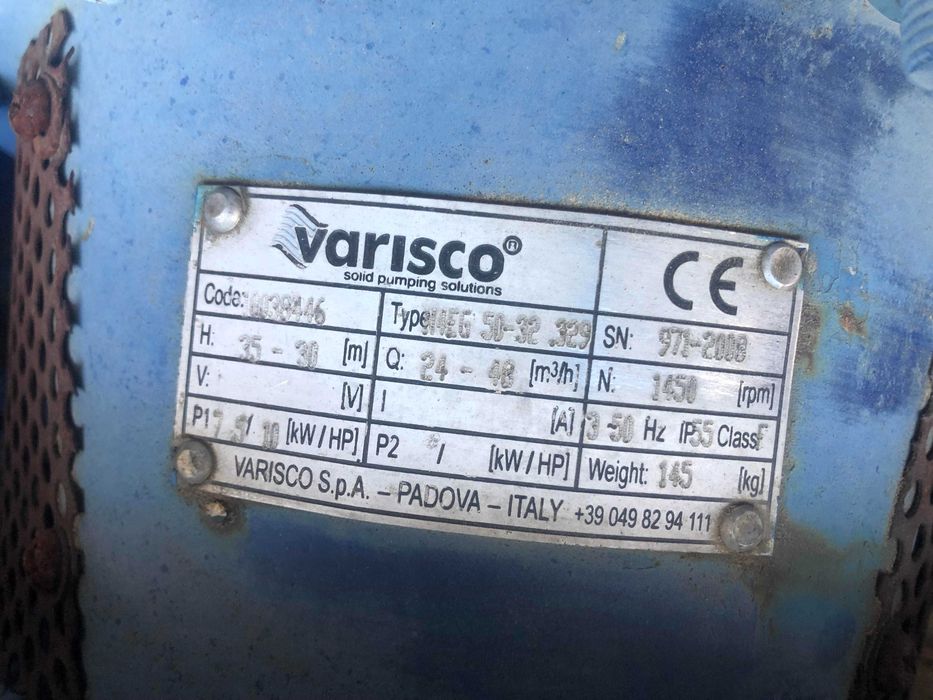 Pompy PJ Varisco N4EG (PJ, Pompa wodna)
