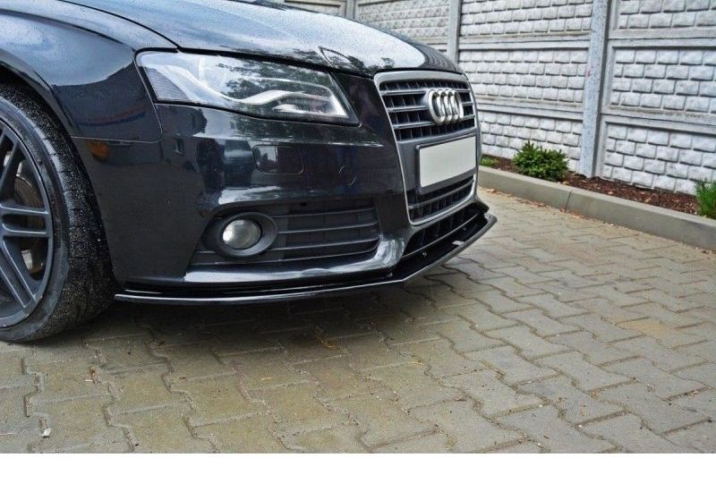 SPOILER / LIP DIANTEIRO V2 PARA AUDI A4 B8 2007-2011